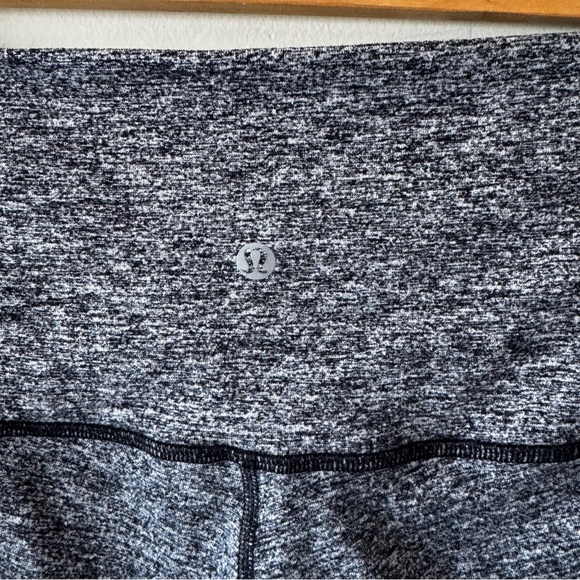 Lululemon wunder under high rise tight heathered black - Picture 7 of 8